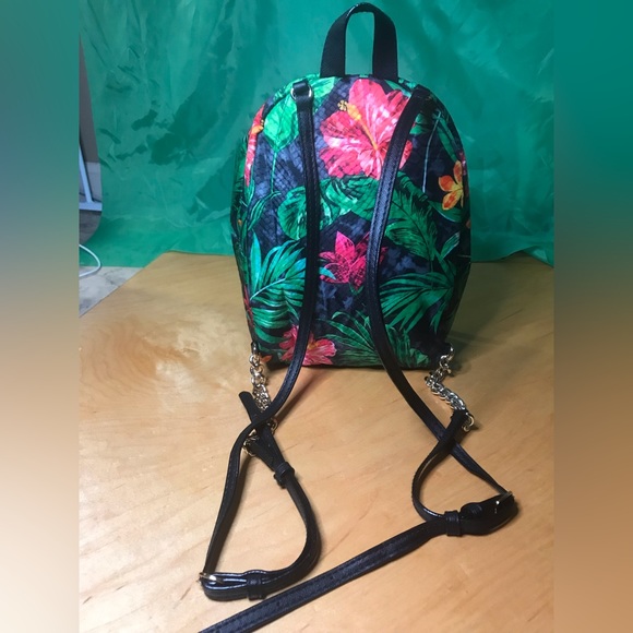 Victoria’s Secret Women’s Mini Backpack Purse Tropical Jetsetter - Picture 3 of 5